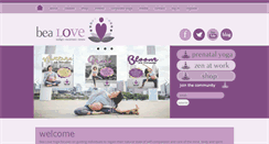 Desktop Screenshot of bealoveyoga.com